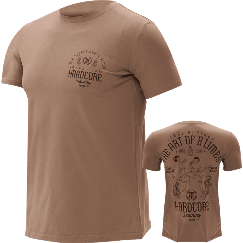 Футболка Hardcore Training Muay Thai 2.0 Antique Brass