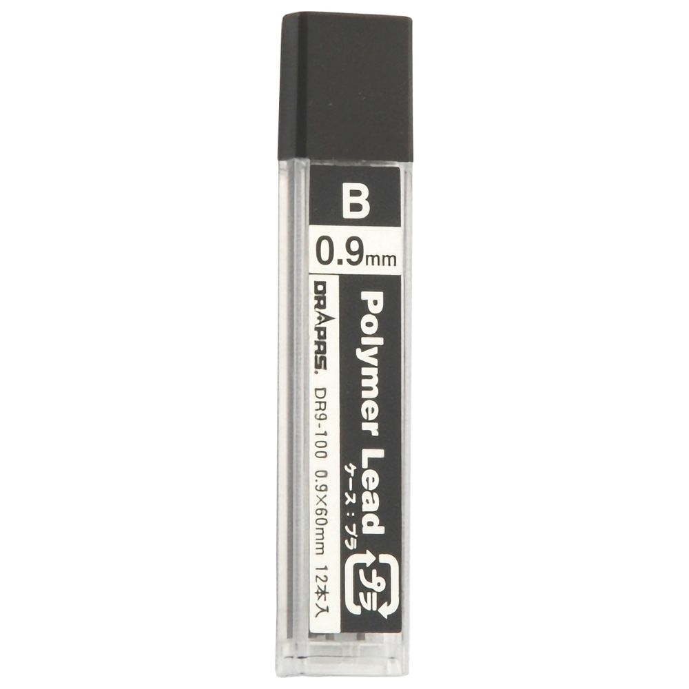 Грифели чертёжные 0,9 мм Drapas Polymer Lead (B)