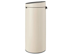 Brabantia Корзина для мусора Touch 30 л бежевая