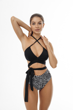 Женский топ Nebbia SALVADOR bikini top 762 Black
