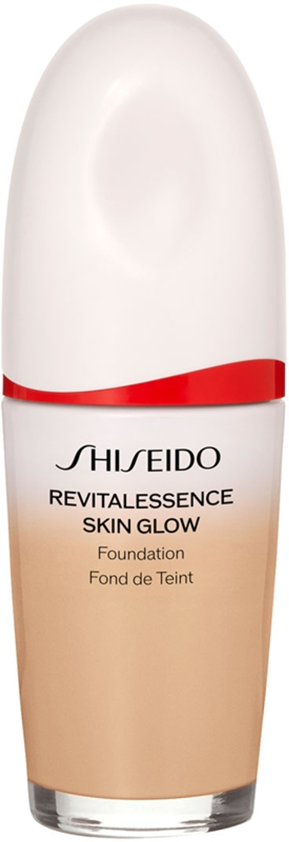 Shiseido Revitalessence Skin Glow Foundation - Легкое тональное средство с эффектом сияния SPF 30 оттенок Silk, 30 ml