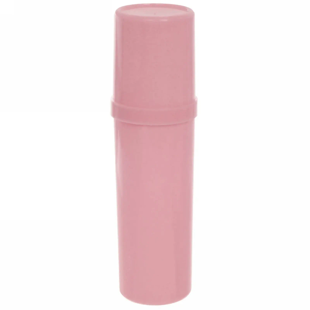 Набор банный дорожный 4шт «Bon voyage - Nice family», (мочалка, футляр 2шт, расческа), микс 3 цвета, 20*16*7 см