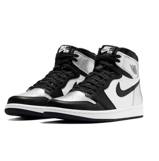 Купить Nike Air Jordan 1 Retro Silver Toe