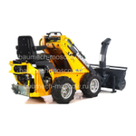 Baumech ML-02 со снегоротором, ширина 110см, высота 45см, диаметр шнека 30см