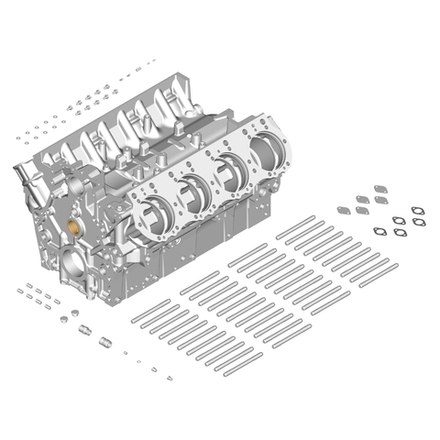 238БК-1002012-В2 Блок цилиндров