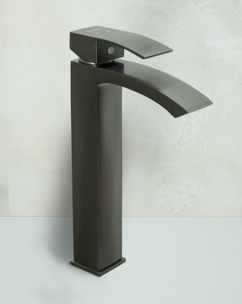 433512-G Смеситель од. для раковины-чаши (ГРАФИТ) ViEiR (10/1шт)