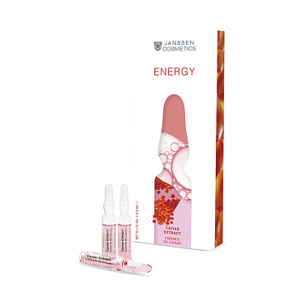 Ампулы супервосстановление для лица и шеи с экстрактом икры, Janssen Cosmetics, 7*2 мл