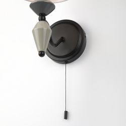 Бра светильник Rivoli Alisia 2096-401 1 х Е14 40 Вт классика с выключателем