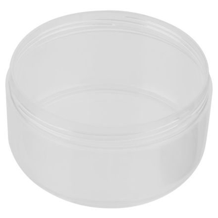 Банка прозрачная пластиковая с отсекателем, 200мл