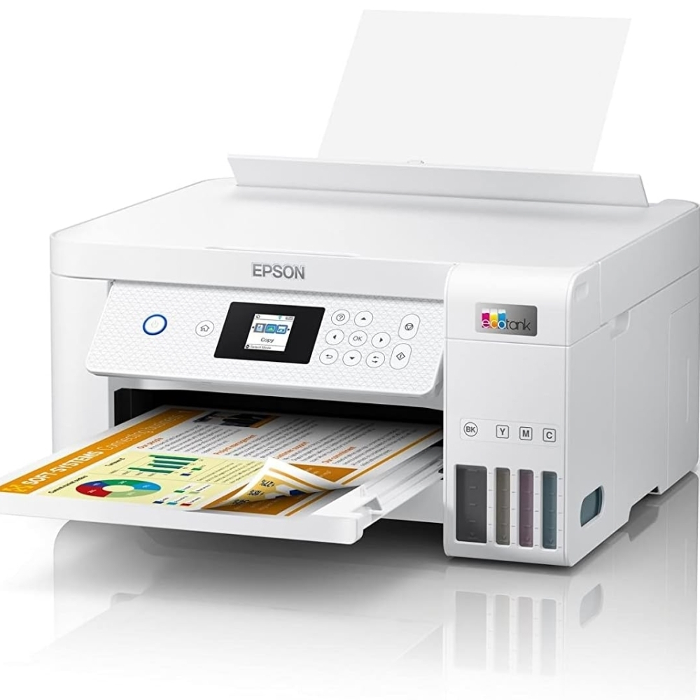 МФУ Epson L4266 [C11CJ63516 / C11CJ63511] (A4, белый, 33 стр / мин, Wi-Fi, USB, СНПЧ)