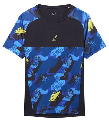 Мужская теннисная футболка Australian Scribble in Ace - разноцветный