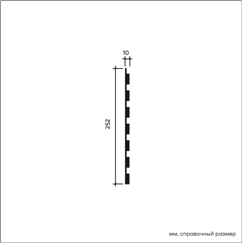 Декоративная панель 6.59.106