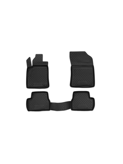 Коврики в салон для CITROEN DS3, 2011- 4 шт. (полиуретан) CARCRN10037H