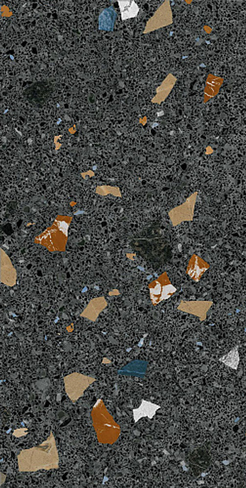 Керамогранит ARCANA STRACCIATELLA Stracciatella-r Grafito 60х120 (ARC_STR_SG60120) 11мм.