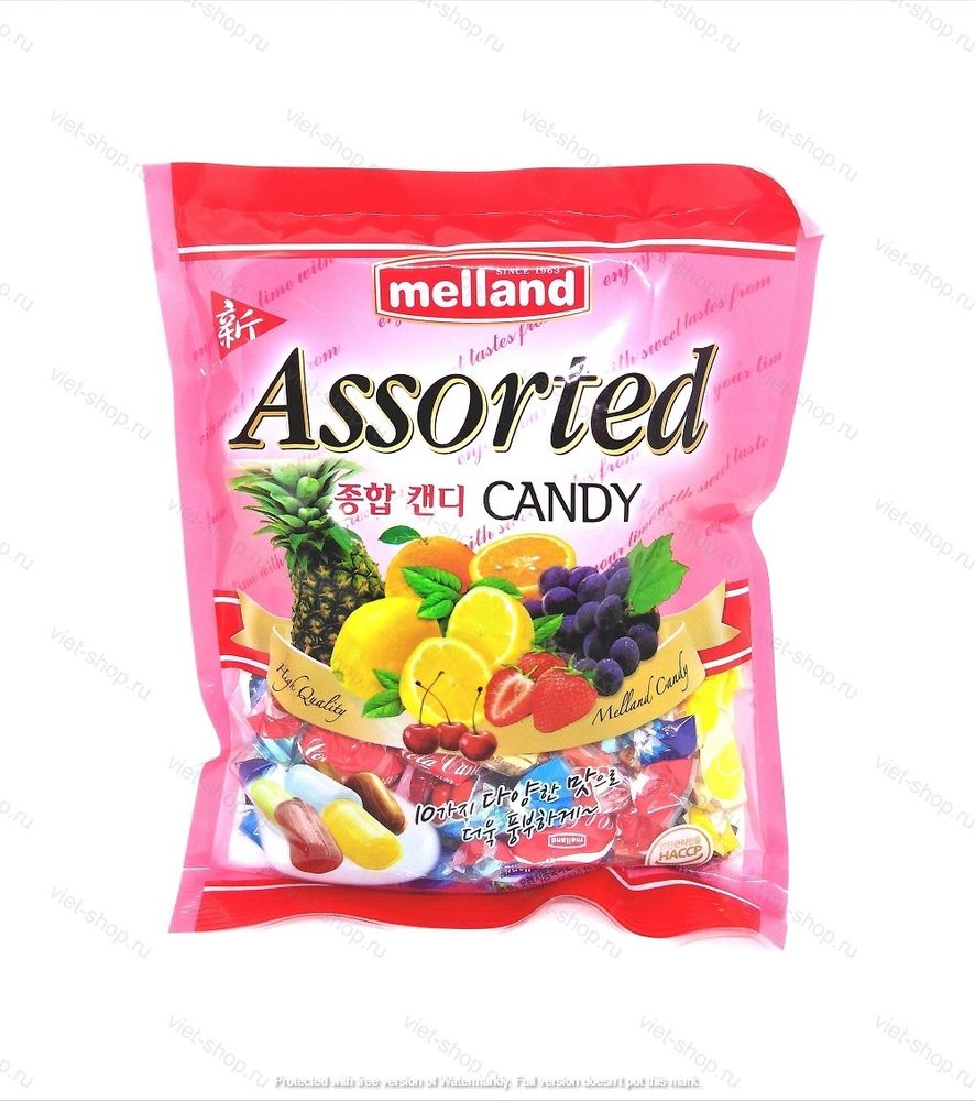 Карамель ассорти &quot;New Assorted Candy&quot;, Melland, 300гр.