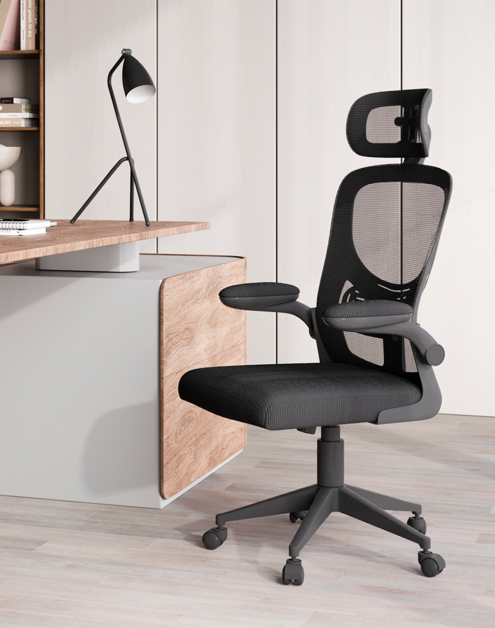Кресло офисное TopChairs Airone черный