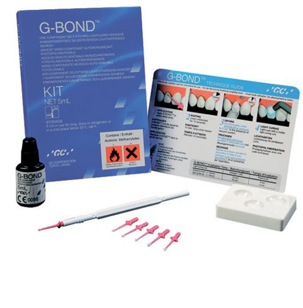 G-BOND Kit - стартовый набор, самопротравливающий адгезив, 5 мл, GC (003416)