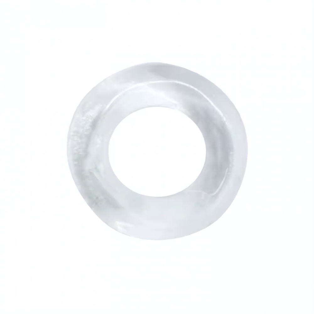 Эрекционное кольцо без рельефа №1 ROSYLAND (прозрачный) (Цвет: прозрачный)