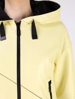 Кожаная куртка демисезонная с капюшоном