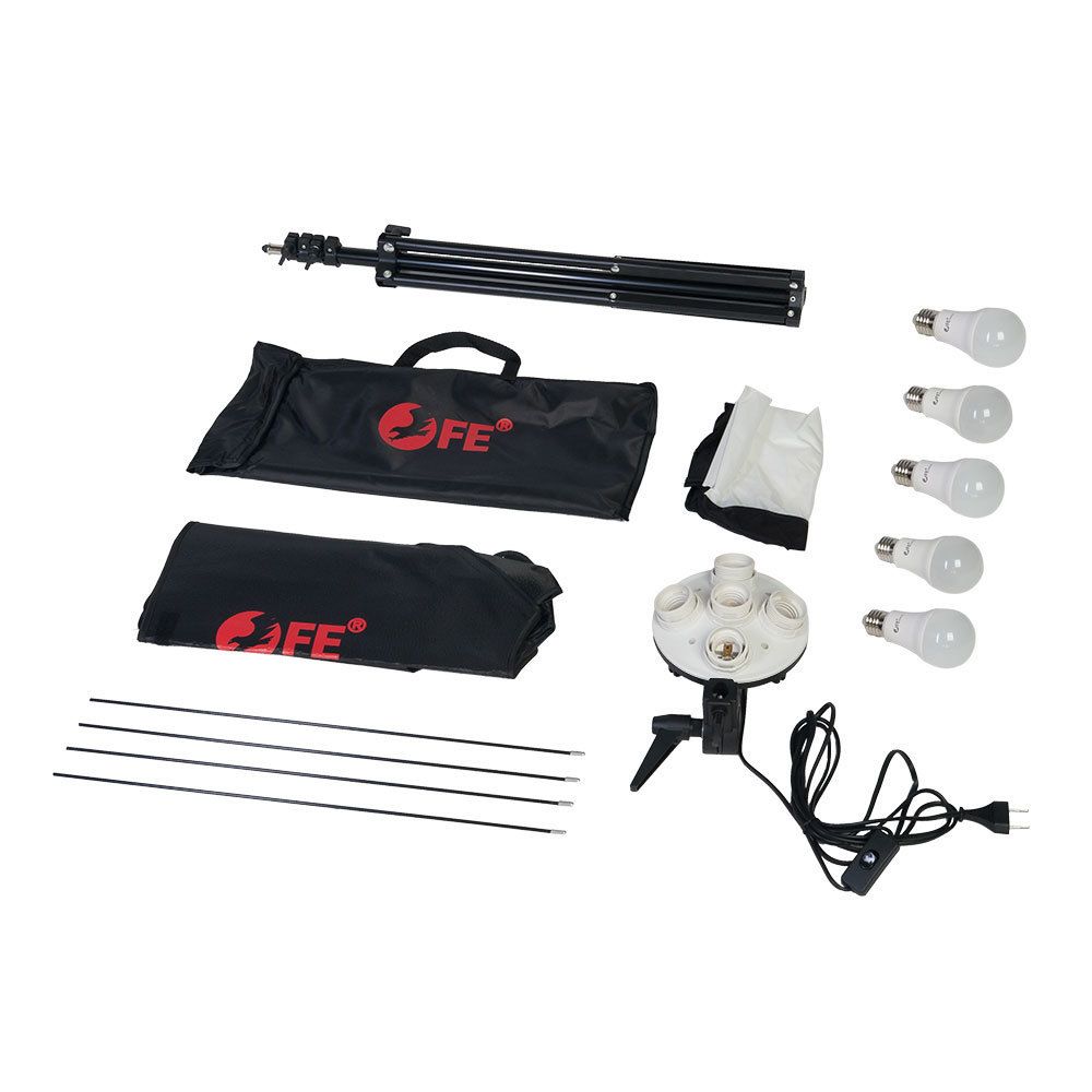 Софтбокс Falcon Eyes KeyLight 518LED SB5070 KIT с лампами и стойкой