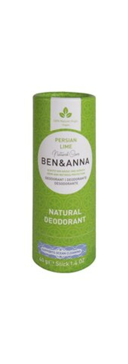 BEN&ANNA Natural Deodorant Persian Lime - стик-дезодорант /   40  g  / GTIN 4260491222275