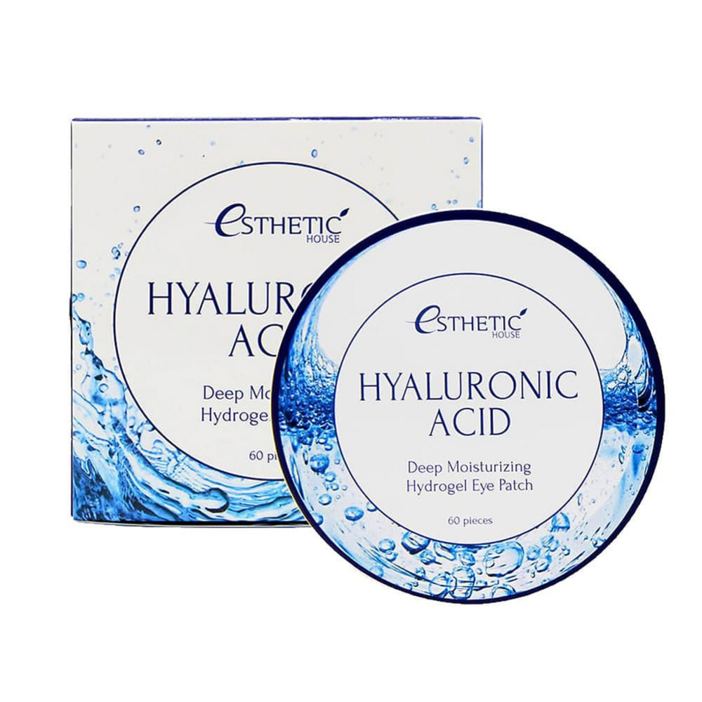 Esthetic House Hyaluronic Acid Hydrogel Eye Patch глубокоувлажняющие гидрогелевые патчи с гиалуроновой кислотой