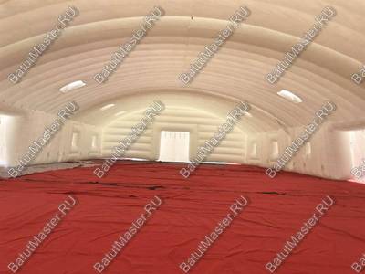 Надувной шатер "Белая фантазия" 44*12*7,5 м