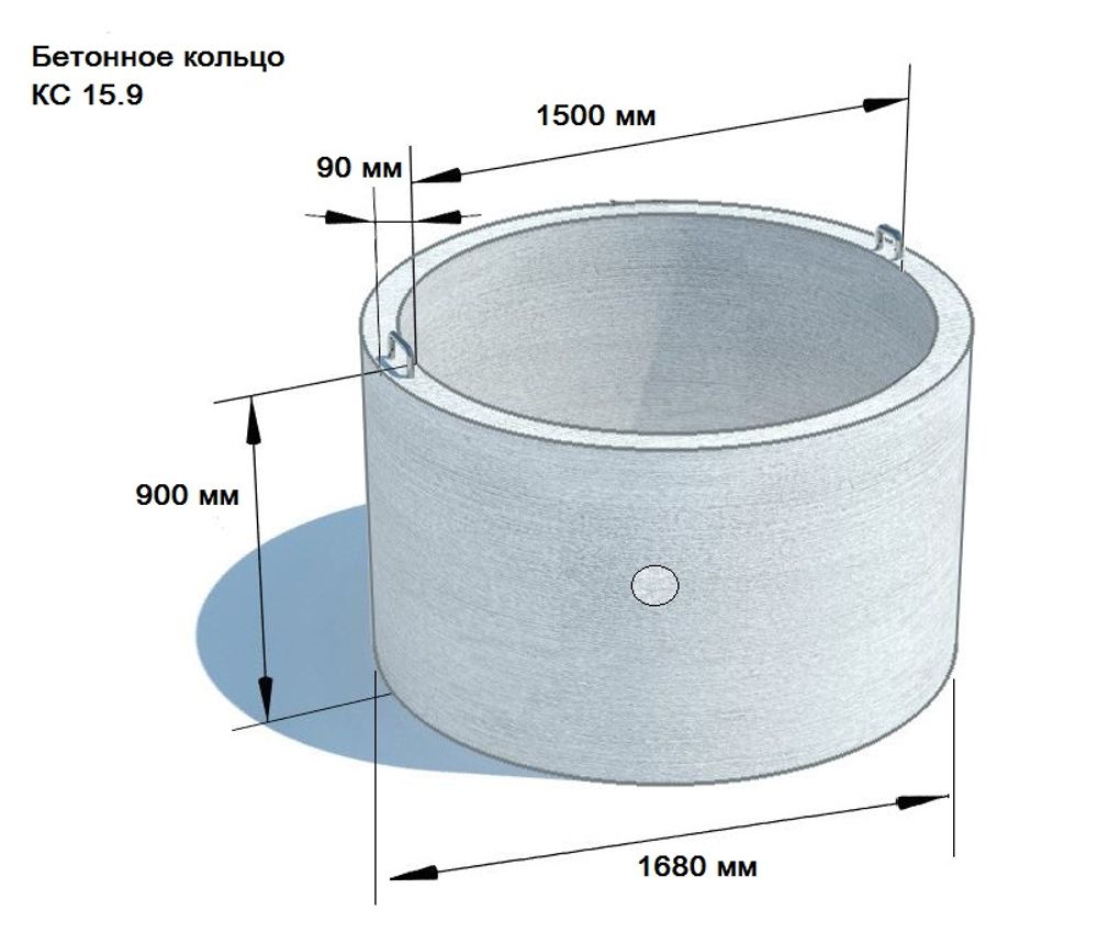 КОЛЬЦО КС 15.9