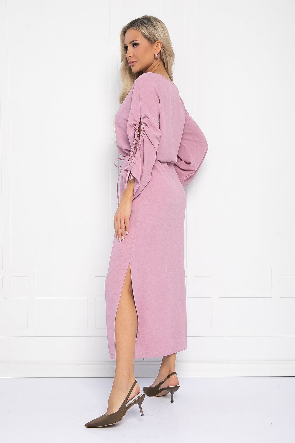 Платье Здравствуй лето (пудра) П12638-8 LT Collection