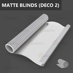 Пленка для окон декоративная MATTE BLINDS (DECO 2) ControlTek, рулон (размер 1,22x30м.)