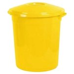 Бак 50л с крышкой (Жёлтый)