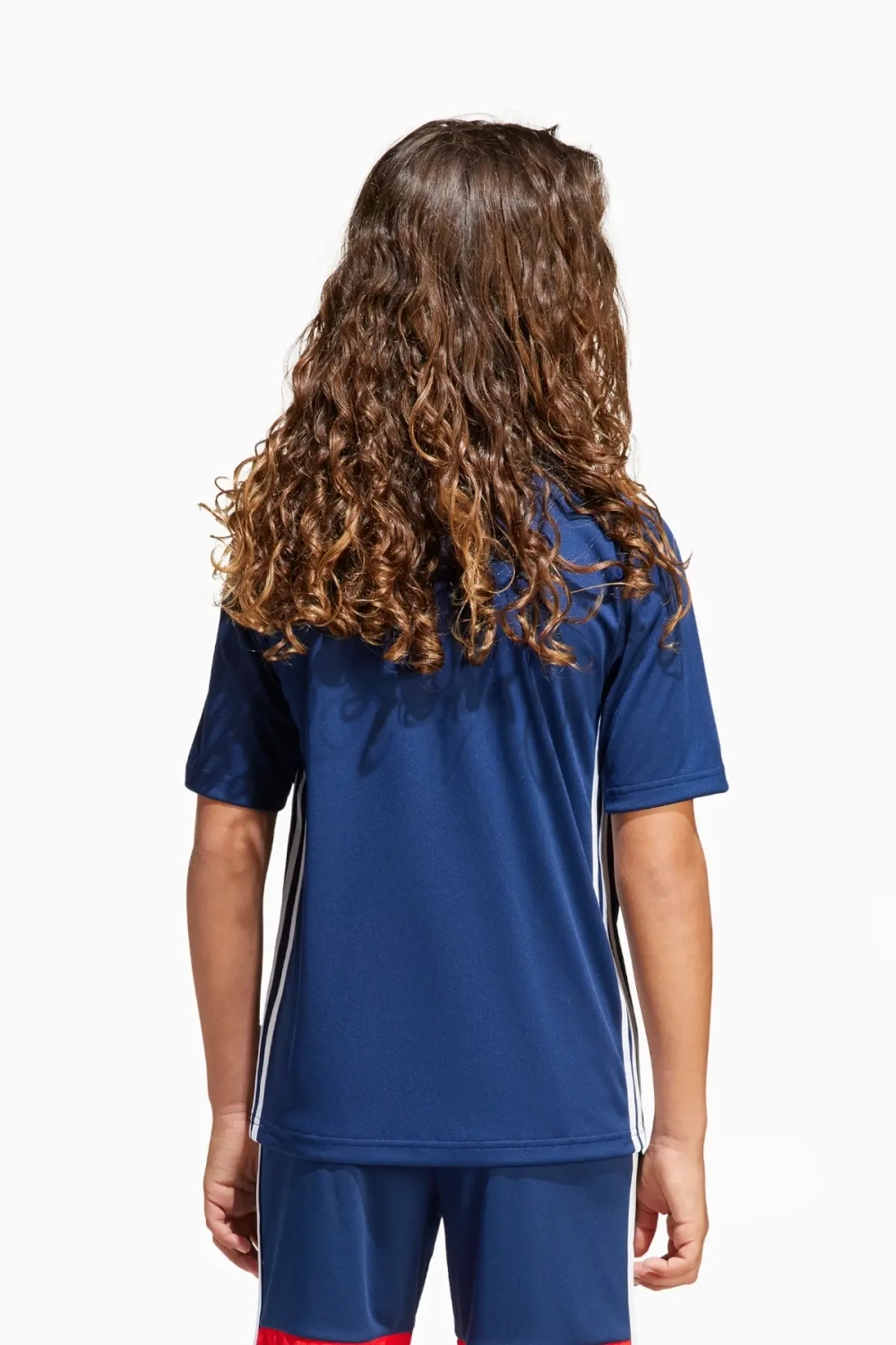 Футболка adidas Tiro 25 Essentials Junior - темно-синий