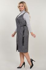 Сарафан 1286 цветная клетка Novita (Акция)