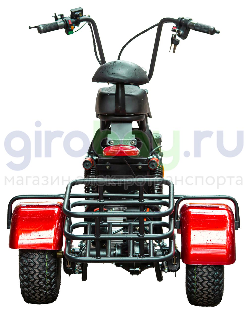 Электроскутер GT Trike X5 Off-Road - Красный фото 2 фото №4
