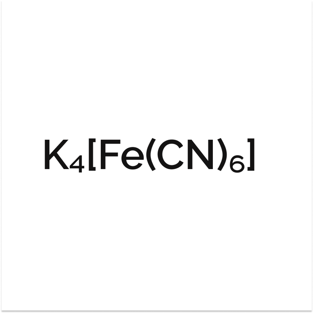 калий гексацианоферрат (II) формула