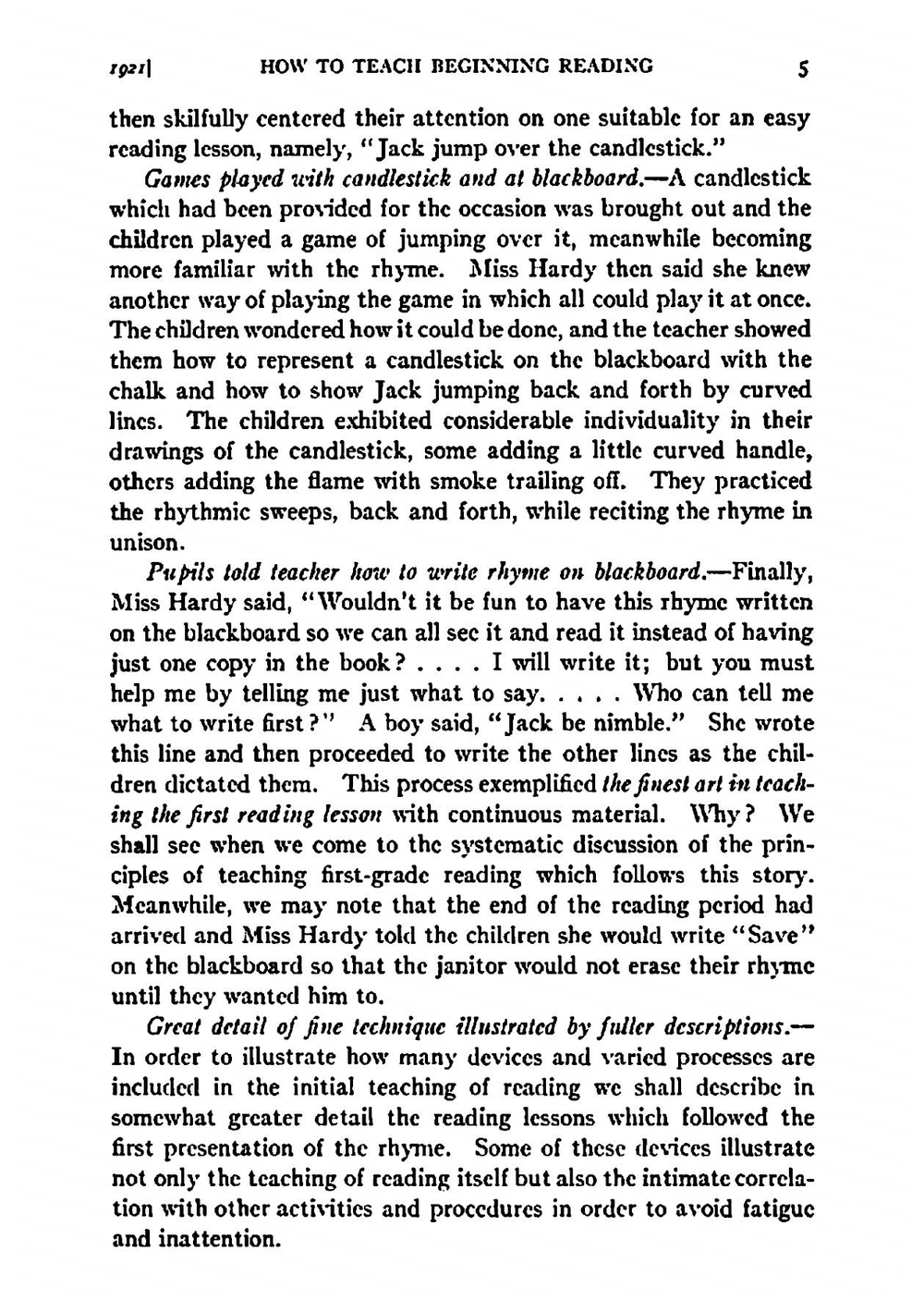 How to teach beginning reading | Samuel Chester Parker