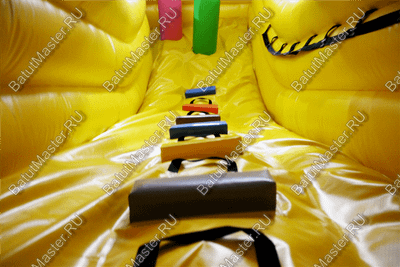 Надувной батут "В гостях у зебры"