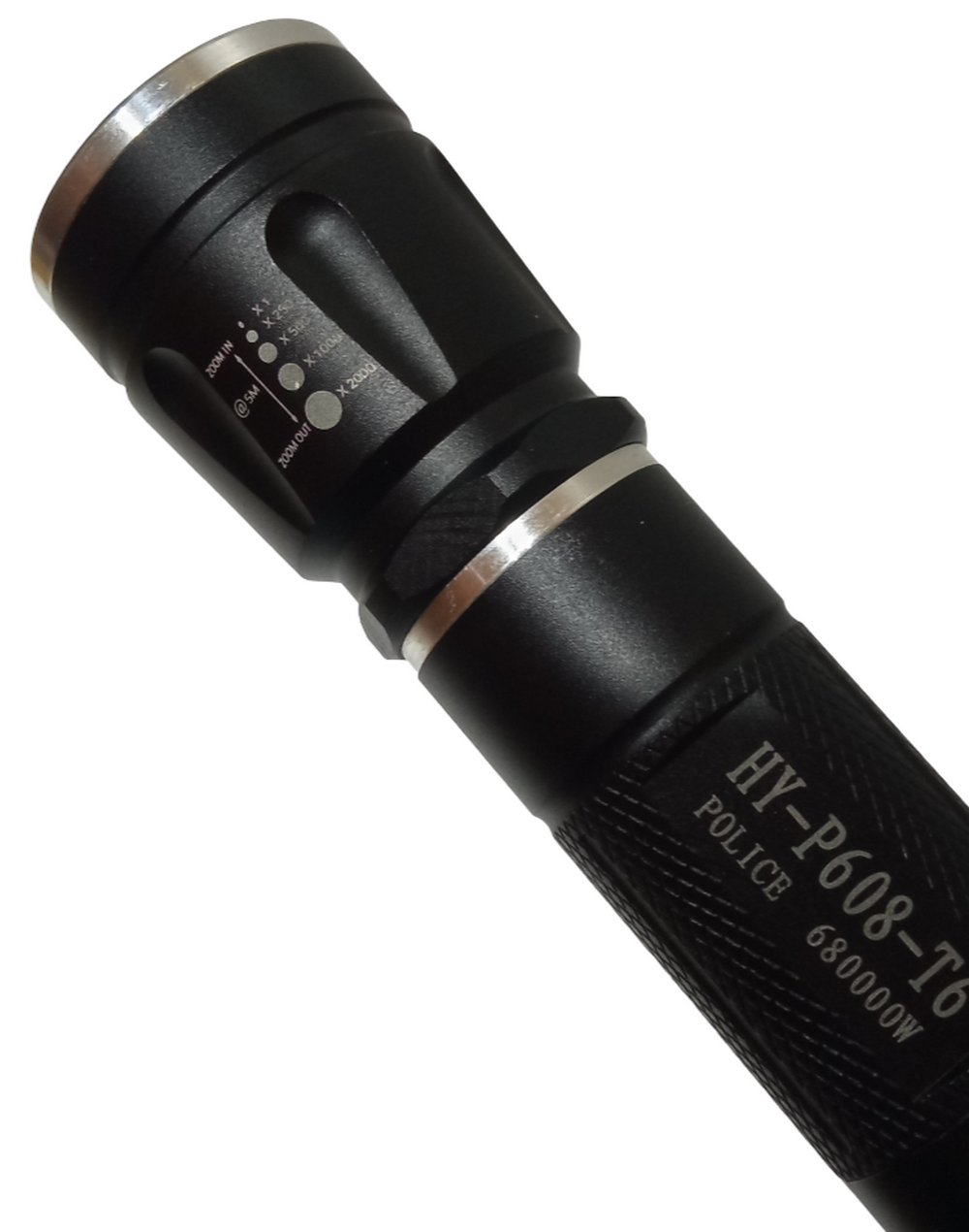 Фонарь ручной, яркий с креплением на руль NGY HY-P608-T6