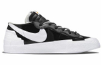 Кроссовки Sacai X Nike Blazer Low Black Patent Leather