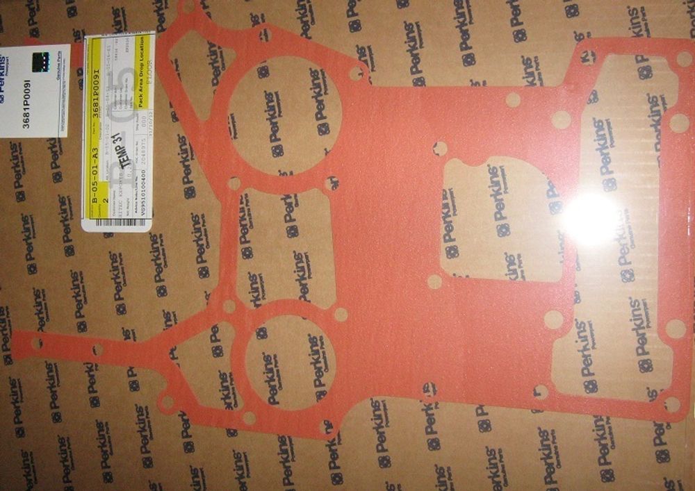 Прокладка задней крышки блока цилиндров / JOINT АРТ: 3681P009I