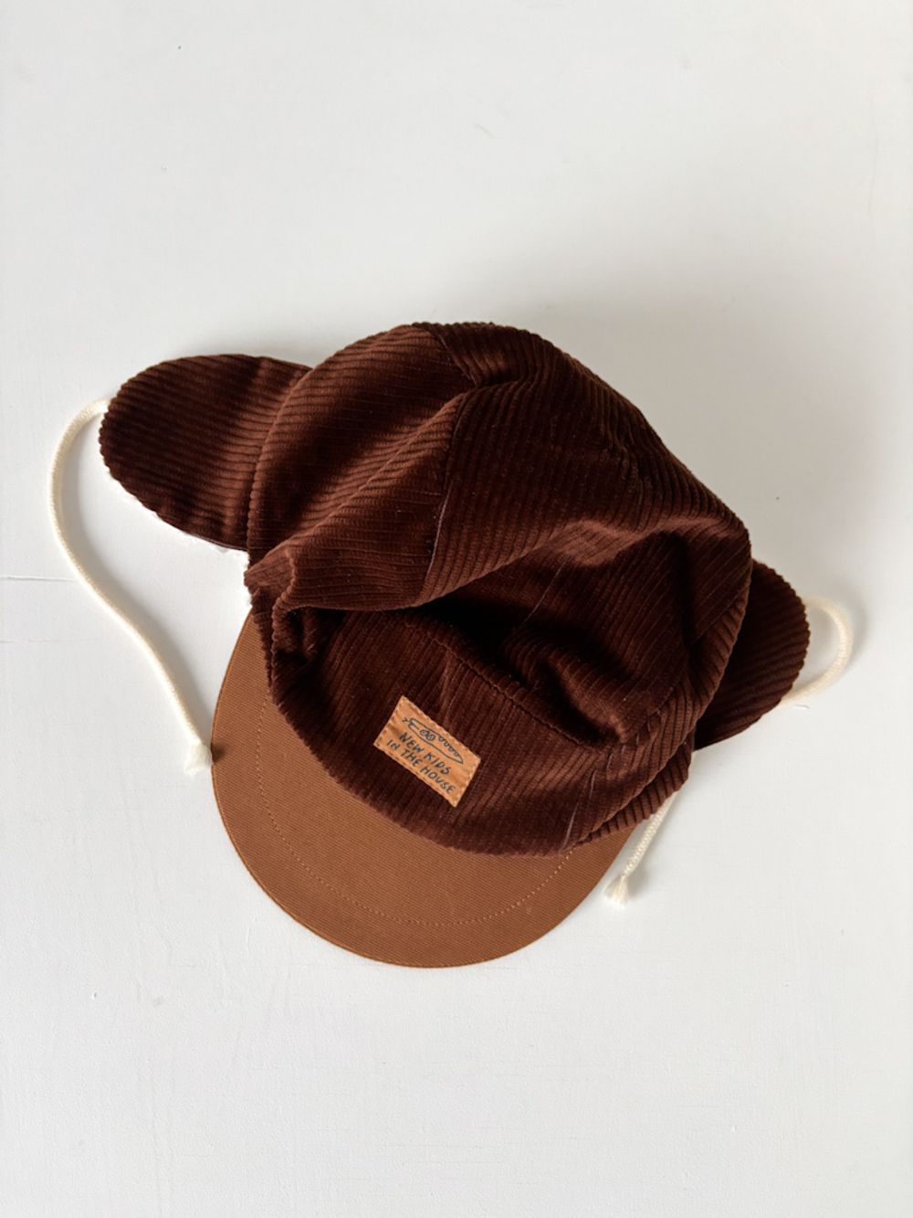 Вельветовая шапка с утеплением New Kids in the House, 98