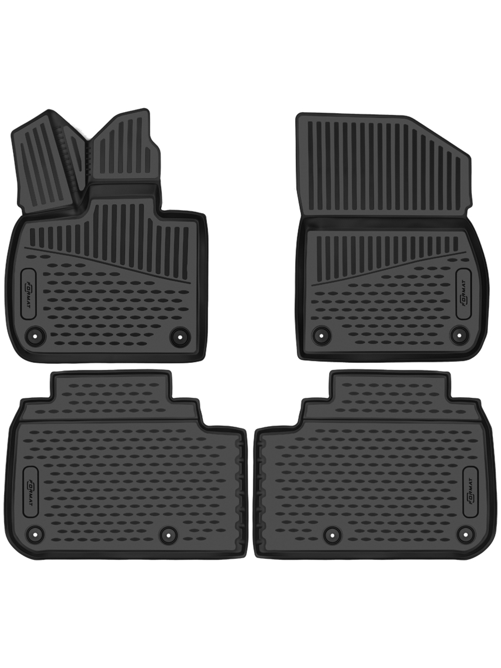 Коврики в салон для LiXiang L7 I Рестайлинг 2024 -, 4шт. (полиуретан) FORMAT.3DA71182213K