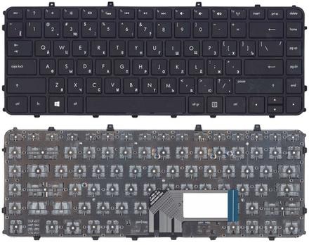 Клавиатура для ноутбука HP Envy 4-1000, Envy 4-1100, Envy 4-1200, Envy 6-1000, С рамкой