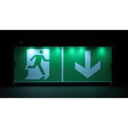 Аварийный светильник ЭРА SSA-101-0-20 светодиодный 3ч 3Вт без текста стикер 350х140 мм односторонний