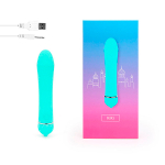 Бирюзовый вибромассажер 12см Bior Toys A-Loving 2040-7