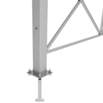 Пешеходное ограждение ПО-1 Крест тип 2 (секция + стойка), стойка 60х60 съемная, порошковая окраска