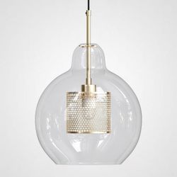 Подвесной светильник CATCH F pear brass D30