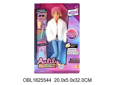 Кукла тип модель, с аксесс. коробка 616359
