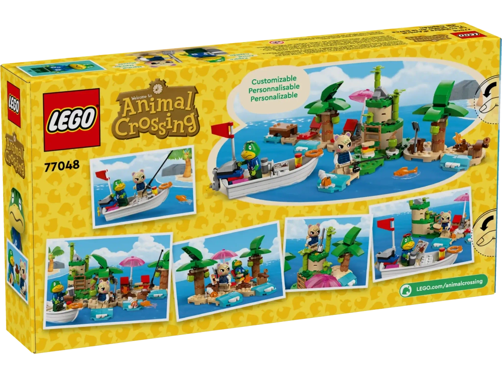 Конструктор LEGO Animal Crossing 77048 Лодочная экскурсия по острову Каппина