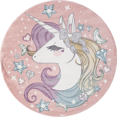 Ковер 2394 - Круг - коллекция SOFIT 1.6*1.6 Grey